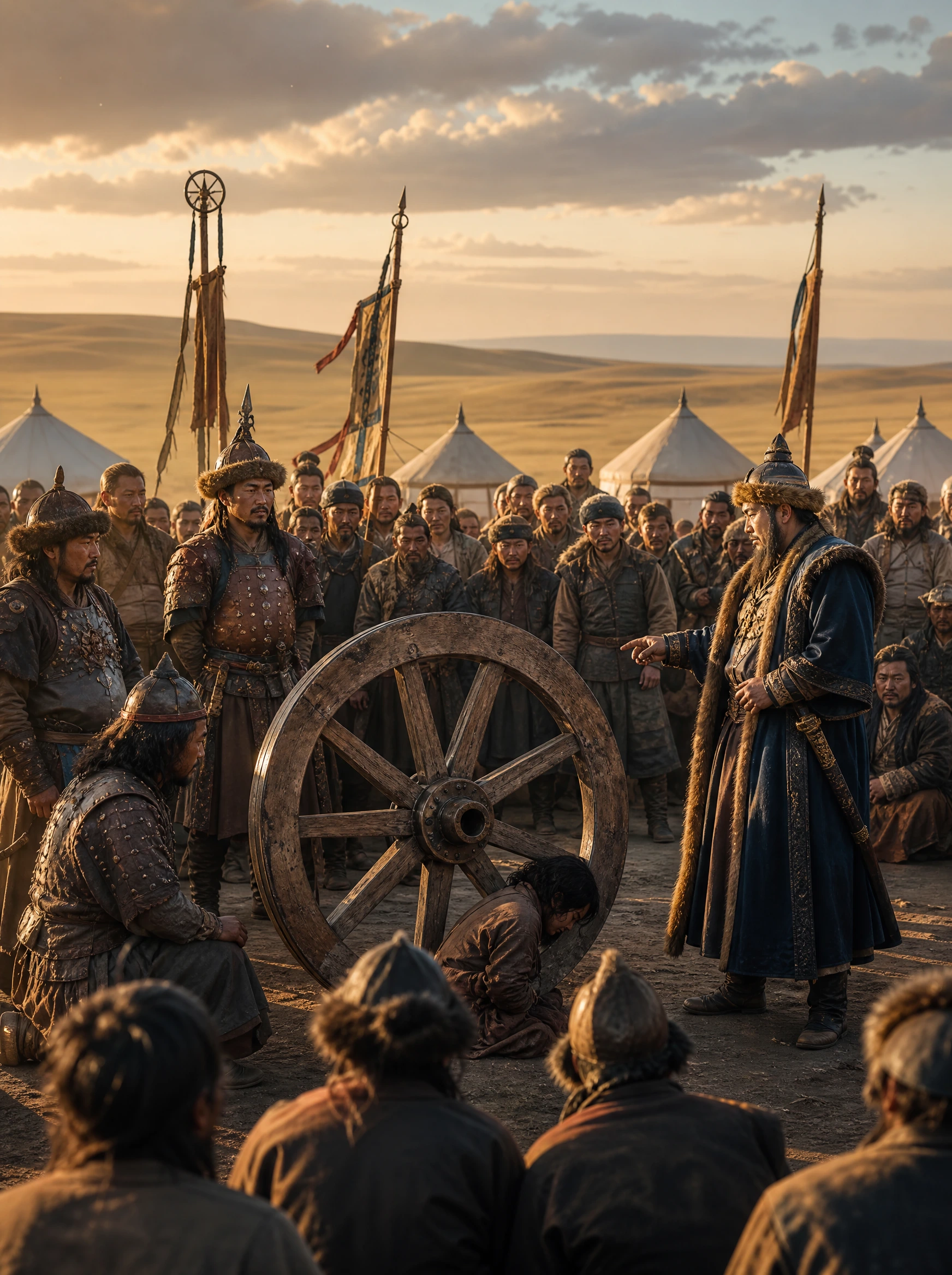 Reenactment scene